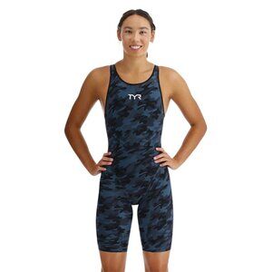 TYR Women's VENZO™ Closed Back Kneeskin Tech Suit